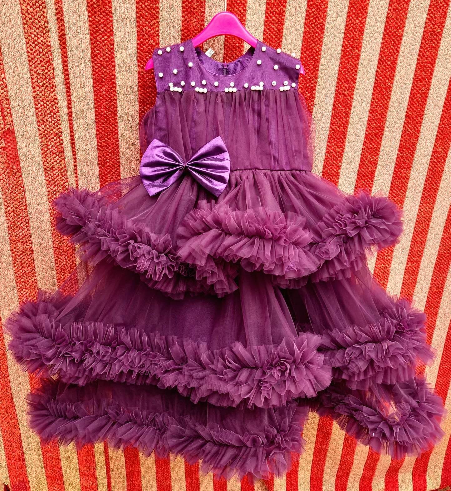 Triple Layer Bow Frock